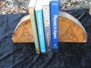 Triquetra Tree Trunk Book Ends