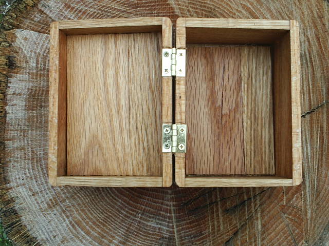 Open view of this Celtic Tree of Life trinket box