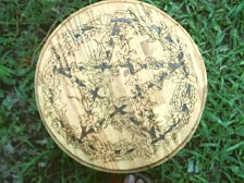 Oak Leaf Pentacle Altar Plate