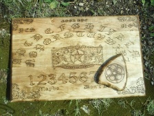 Custom Ouija Style Wood Board