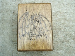 Mythical Fantasy Dragon Tarot Box