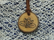 Acorn and Oak Tribal Necklace