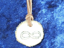 Infinity Symbol Tribal Necklace