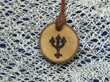 Trident Neptune Tribal Necklace
