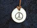Peace Symbol Tribal Necklace