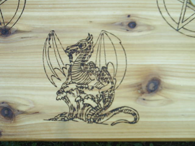 Detailed dragon