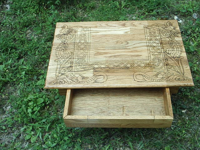 Includes Drawer for coven supplies
