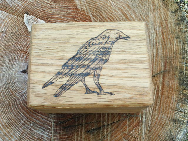 Raven Oak Trinket Box